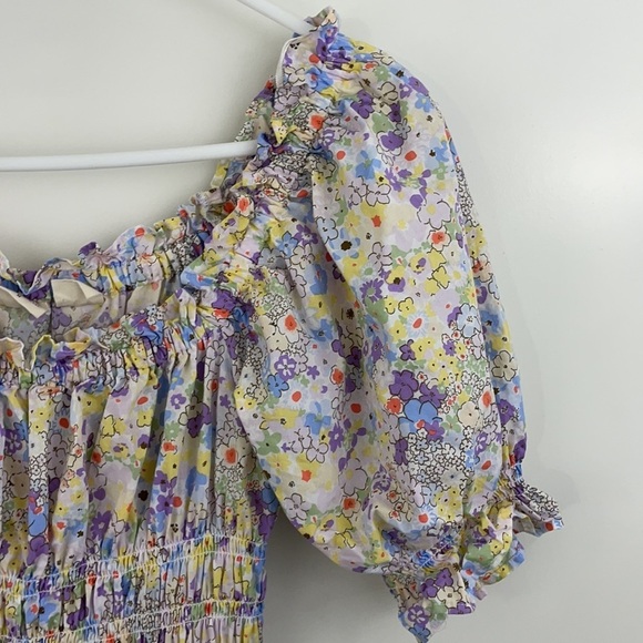 Levi’s Verenne Puff Sleeve Mini Dress - Picture 7 of 11